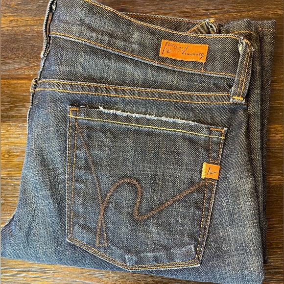 Vintage Citizen of Humanity Low Rise Boot Cut Jeans size 28 (rare) - Picture 6 of 10